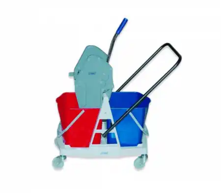 Chariot de lavage sur roulettes moyennes à grandes surfaces Commander Maintenant