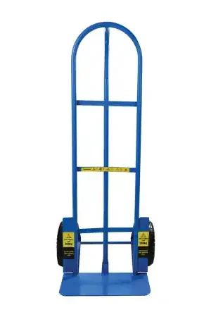 Diable de transport 1.3 m de haut, plateau 450 mm, SILVERLINE Bon Marché