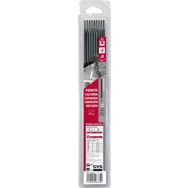 Baguettes de soudure à l'arc fonte 3.2 GYS par 9 Promotion Saisonnière