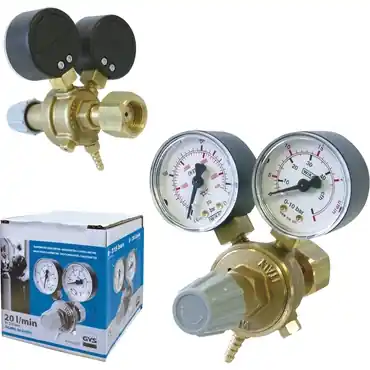 Certifié Détendeur Manomètre/débitmètre Gys 15L/min (fr) sortie 12L
