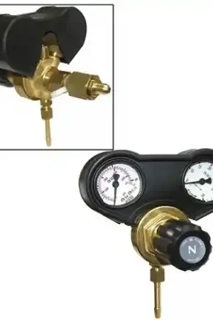 Détendeur Manomètre/débitmètre Gys 30L/min (fr) sortie 22L Authentique