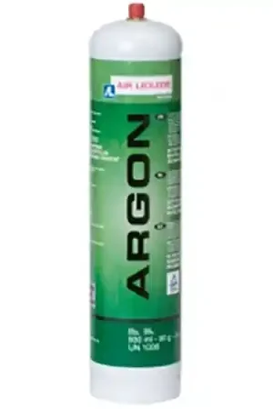 Top Vente Cartouche de gaz jetable Argon Weldteam