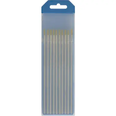 Vente Directe 10 Électrodes tungstène WL15 Ø 3.2mm GYS - or (AC/DC)