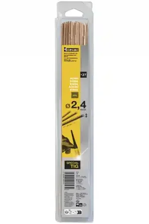Soldes Baguettes TIG acier x27 diam. 2.4mm x 330mm lg GYS