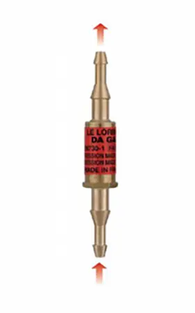 Prix Réduit Clapet anti-retour pare flamme acetylène DA Ø 6,3 et 10 mm