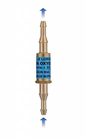 Clapet anti-retour pare flamme oxygène DA Ø 6,3 et 10 mm Bon Plan