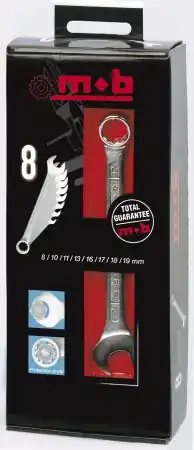 Jeu 11 clés mixtes carton n°2 MOB OUTILLAGE Prix Cassé
