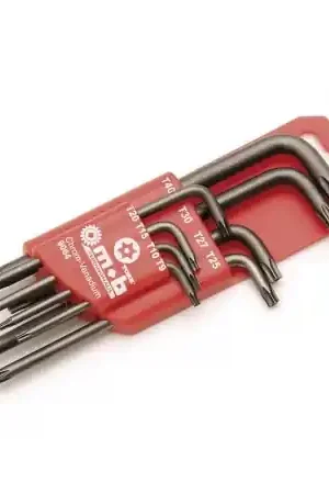 Etui de 8 clés mâles Temper Torx MOB OUTILLAGE Prix Réduit