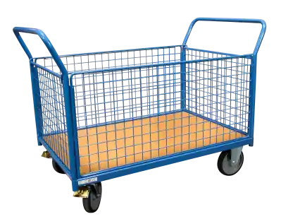 Chariot modulaire 1000 x 700 mm 500kg 2 dossiers 2 ridelles FIMM Offre Du Jour