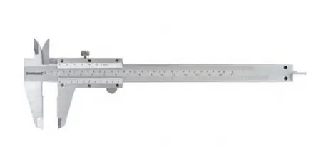 Pied à coulisse à vernier 150mm en acier haute teneur en carbone SILVERLINE Nouveauté