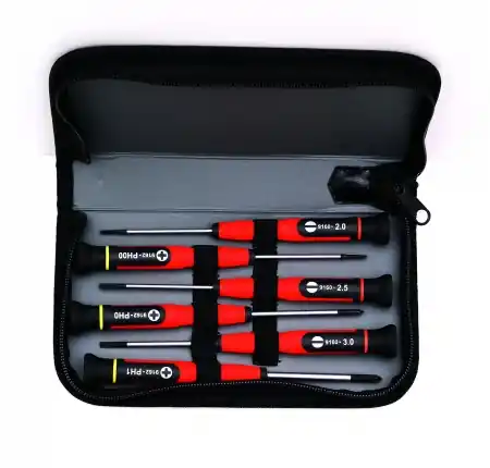 Vente Flash 6 tournevis micro (précision) MOB OUTILLAGE