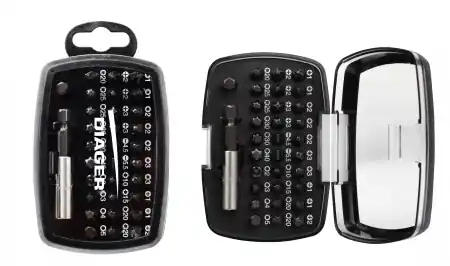 Coffret vissage embouts torsion 32 pces DIAGER Marque