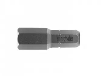 Vente Flash Embout hexagonal classic 1/4 H6 lg 25mm Schroder MOB