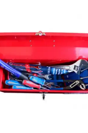 Caisse à outils complète garnie de 26 pièces 142x90x440mm king tony Jusqu'à Épuisement Des Stocks