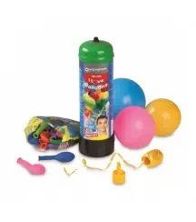 Kit de gonflage avec 30 ballons : bouteille 2.2L helium + 20m fil Kemper Prix Cassé