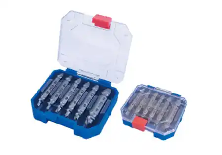 Expédition Rapide Coffret de 6 extracteurs de vis à double extrémité de 2 à 12mm king Tony