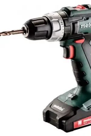 Perceuse-visseuse sans fil BS 18 L Metabo 2x2Ah lipower Seulement Aujourd'hui