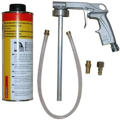 Pistolet projection MECAFER et cartouche insonorisante Populaire