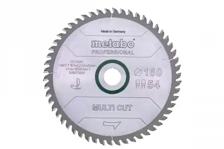 Bon Plan Lame de scie circulaire Multi cut métal-bois, 230x2.6x30mm WZ Metabo