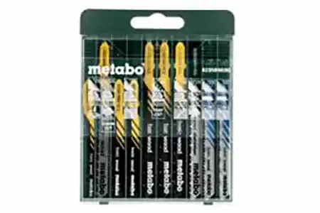 Assortiment de 10 lames de scie sauteuse, Metabo Promotion