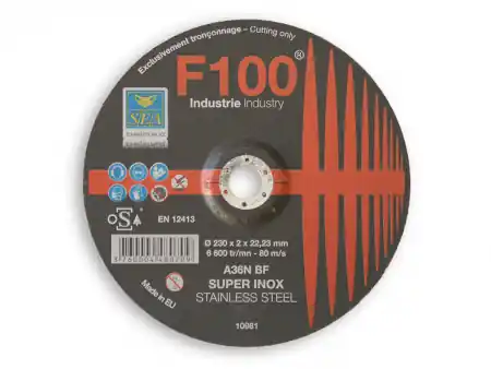 Commande En Gros Disque à tronconner inox 230X2X22.23mm MD SEA