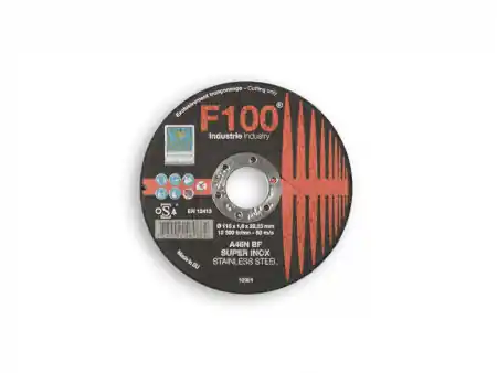 Réduction Disque à tronconner F100 inox 115X1.6X22.23mm SEA