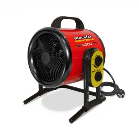 Chauffage d'atelier Mecafer MH3000TV 3000W Turbo Soldes