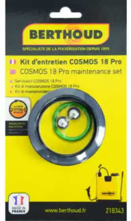 Kit d'entretien pour pulvérisateurs Cosmos 18 pro BERTHOUD Affaire À Saisir