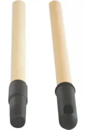 Manche en bois poncé Diam.24mm long. 1.40 Nouveauté