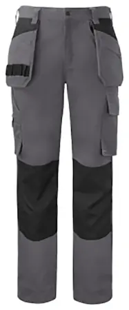 Vente Flash Pantalon 100% coton contraste poches flottantes Gris T50 (44FR) lavage 60°