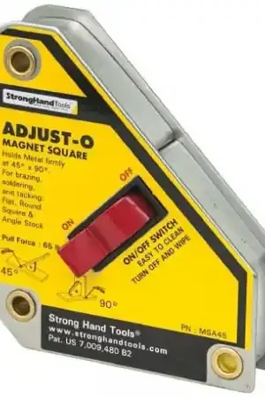 Dernière Chance Equerre magnétique Adjust-O 2 angles MSA45 Stronghand Tools