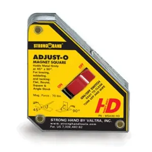 Authentique Equerre magnétique Adjust-O 2 angles MSA48-HD Stronghand Tools