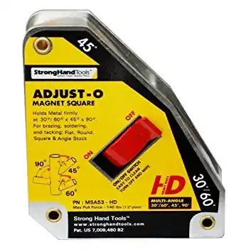 Equerre magnétique Adjust-O 4 angles MSA53-HD Stronghand Tools Must-Have