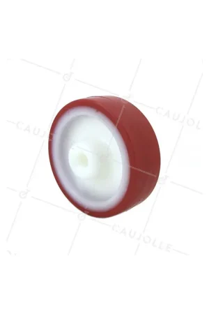 Affaire À Saisir ROUE D'ABRI DE PISCINE NYLON POLYURÉTHANE DIAMÈTRE 100MM CHARGE 200 KG AXE 12 MM