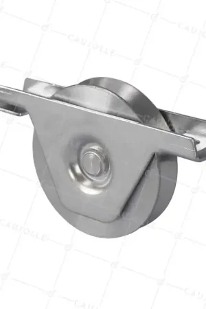 Solde ROUE DE PORTAIL À ENCASTRER DIAMÈTRE 100 MM POUR RAIL TRIANGULAIRE UNIVERSEL CHARGE 370 KG - MTSPE GV100