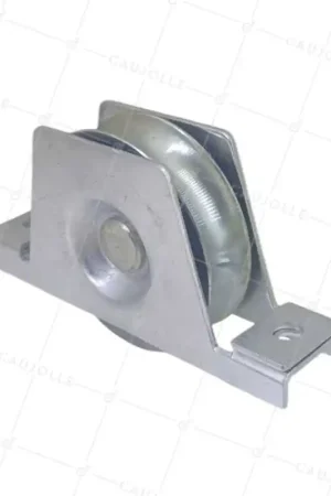 Solde ROUE DE PORTAIL À ENCASTRER À GORGE RONDE DIAMÈTRE 80 MM POUR RAIL ROND DE 15 MM CHARGE 200KG - MTSPE GR80