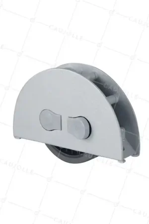 Affaire À Saisir ROULETTE ENCASTRABLE POUR PORTE COULISSANTE EN BOIS 18 MM DE LARGE CHARGE 80 KG - NAPO 18