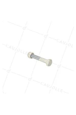 BOULON + ECROU INDESSERABLE DIAMÈTRE 6MM LONGUEUR 40MM Nouvelle Collection