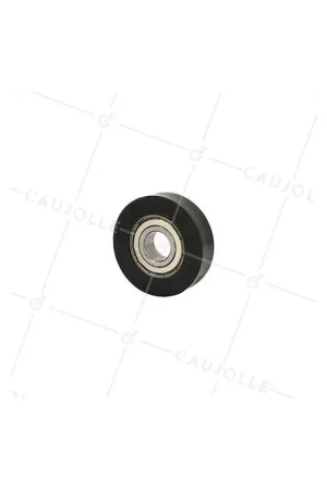 Acheter En Ligne ROUE À PROFIL PLAT POUR PORTE COULISSANTE DIAMÈTRE 50 MM CHARGE 120 KG AXE 15 MM
