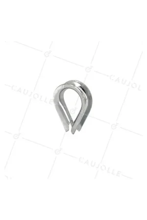 Vente Flash COSSE COEUR POUR CÂBLE OU CORDE DE 10 MM