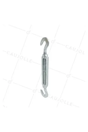 TENDEUR DE CABLE À 2 CROCHETS POUR CÂBLE DE 14 MM CHARGE 120 KG - M10 Livraison Express