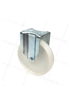 Achetez Aujourd'hui ROULETTE DE MANUTENTION FIXE EN NYLON DIAMÈTRE 250 MM CHARGE 500KG - S77N 250