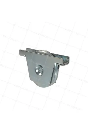 ROUE DE PORTAIL À ENCASTRER À GORGE RONDE DIAMÈTRE 120 MM POUR RAIL ROND DE 16 MM CHARGE 400 KG - MTSPE GR120 Commander Maintenant
