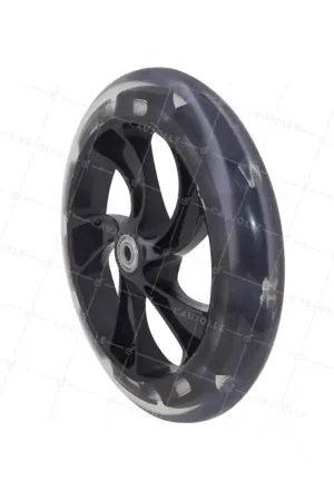 Vente Directe ROUE DE TROTTINETTE DIAMÈTRE 200 MM CHARGE 80 KG AXE 8 MM - BLACK ROLLER 200