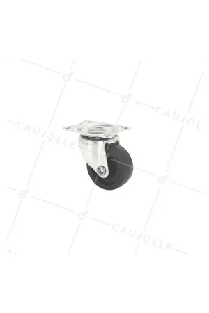Vente Flash ROULETTE PIVOTANTE EN POLYPROPYLENE ECO DIAMETRE 38MM CHARGE 28KG -S11PP 38