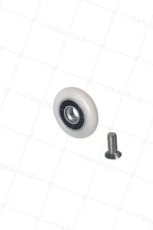 Acheter En Ligne GALET PORTE DE DOUCHE EN INOX DIAMETRE 23 MM CHARGE 10 KG