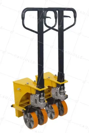 TRANSPALETTE POUR CONTAINER A FIXATION LATERALE - LOT DROITE GAUCHE Vente Directe