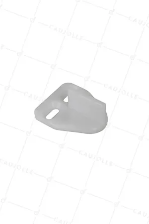Vente Directe GUIDE POUR PORTE COULISSANTE INFERIEUR EN NYLON AVEC 2 TROUS DE FIXATION