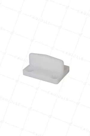 Usine Directe GUIDE POUR PORTE COULISSANTE INFERIEUR EN NYLON AVEC 4 TROUS DE FIXATION