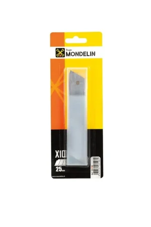 Solde Boîte de 10 lames cutter 25mm Mondelin